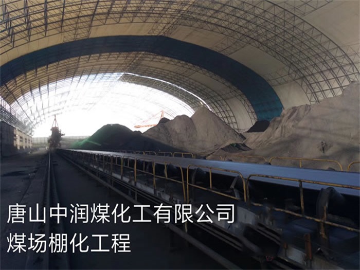 砀山中润煤化工有限公司煤场棚化工程